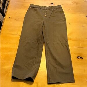 Madewell Women's Flare & Wide Leg Jeans in Olive